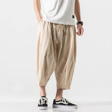 Load image into Gallery viewer, Summer Wide-Leg Crop Pants
