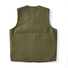 Load image into Gallery viewer, Retro Solid Color Casual Fleece Vest

