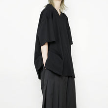 Load image into Gallery viewer, V-neck Casual Drape Loose T-shirt
