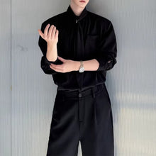 Load image into Gallery viewer, Detachable Tie Metal Accessories Loose Shirt
