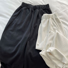 Load image into Gallery viewer, High-waisted Elasticated Casual Straight Trousers
