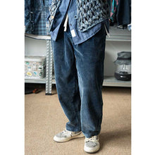 Load image into Gallery viewer, Japanese Retro Washed Corduroy Loose Overalls
