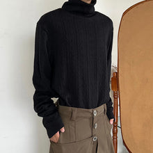 Load image into Gallery viewer, Retro Turtleneck Casual Loose Knit Sweater
