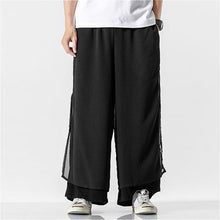 Load image into Gallery viewer, Double-layered Wide-leg Loose Trousers
