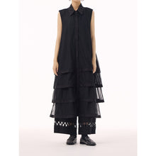 Load image into Gallery viewer, Sheer Mesh Tiered Cake Dress
