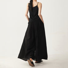 Load image into Gallery viewer, Elastic Waist Casual Wide-leg Culottes
