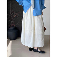 Load image into Gallery viewer, Elastic Waist Loose Casual Long Skirt
