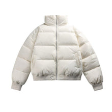 Load image into Gallery viewer, Stand-up Collar Solid Color Casual Cotton Jacket
