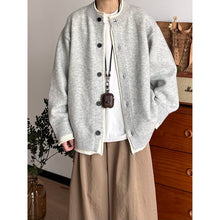 Load image into Gallery viewer, Japanese Faux Two-piece Loose Casual Knit Cardigan
