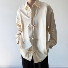 Load image into Gallery viewer, Button Lapel Loose Shirt
