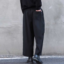 Load image into Gallery viewer, Straight-leg Casual Elastic Waist Wide-leg Pants
