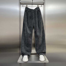 Load image into Gallery viewer, Retro Casual Chenille Wide-leg Pants

