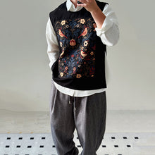 Load image into Gallery viewer, 【Nightingale】Round Neck Pullover Patch Loose Vest
