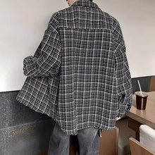 Load image into Gallery viewer, Retro Plaid Wool Casual Shirt
