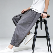 Load image into Gallery viewer, Cropped Waist-Defined Wide Leg Pants
