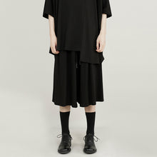 Load image into Gallery viewer, Casual Loose-fitting Wide-leg Cropped Trousers
