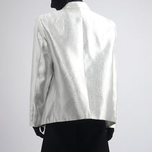 Load image into Gallery viewer, Double-breasted Casual Pleated Blazer
