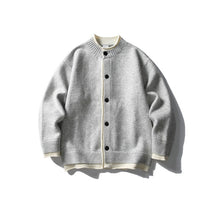 Load image into Gallery viewer, Japanese Faux Two-piece Loose Casual Knit Cardigan
