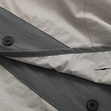 Load image into Gallery viewer, Retro Color-blocked Loose Casual Crew Neck T-shirt
