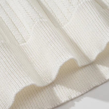 Load image into Gallery viewer, Ice Silk Hollow Pattern Knitted Lapel Polo Shirt
