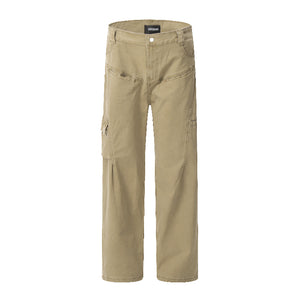 American Retro Overalls Loose Wide-leg Trousers