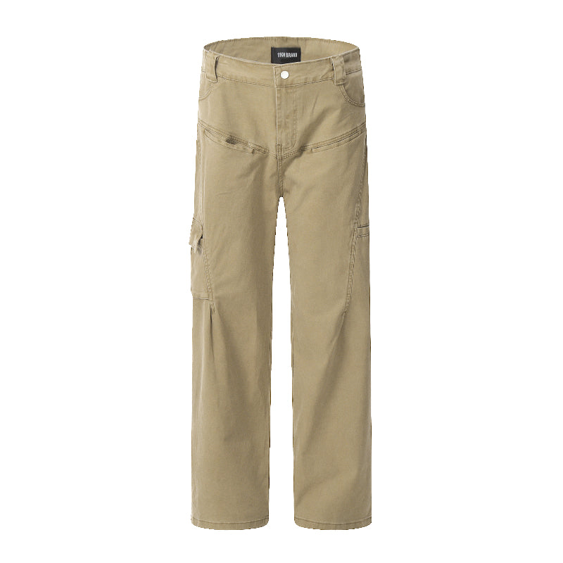 American Retro Overalls Loose Wide-leg Trousers