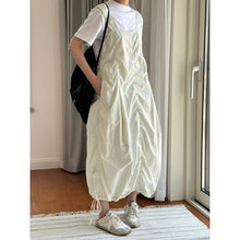 Load image into Gallery viewer, Women's Casual Drawstring Ruched Cargo Jumper Dress
