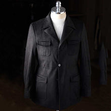 Load image into Gallery viewer, Italian Vintage Faux Suede Casual Slim Jacket
