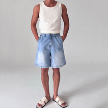 Load image into Gallery viewer, American Stretch Textured Sleeveless T-shirt
