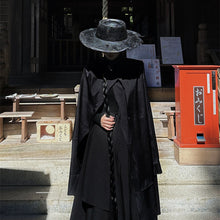 Load image into Gallery viewer, Dark Cape Two-way Wear Irregular Cape Skirt
