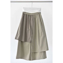 Load image into Gallery viewer, Women‘s Irregular Color-blocked Faux Two-piece Casual Skirt Pants
