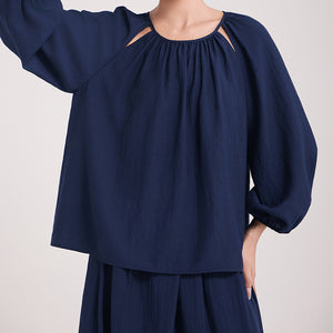 French Hollow Loose Thin Top