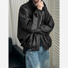 Load image into Gallery viewer, American Stand-up Collar Loose Jacket
