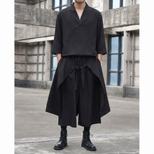 Load image into Gallery viewer, Loose Wide-leg Cropped Culottes
