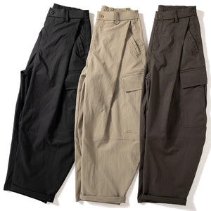 Loose Wide-leg Scimitar Pants