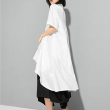 Load image into Gallery viewer, Women's Irregular Ruffle Mid-Length Shirt
