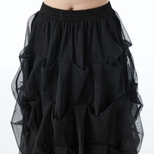 Load image into Gallery viewer, Patchwork Mesh Tiered Cake Skirt
