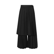 Load image into Gallery viewer, Detachable Samurai Wide Leg Pleated Culottes
