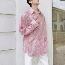 Load image into Gallery viewer, Retro Casual Collared Tassel Shirt
