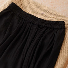 Load image into Gallery viewer, Elastic Waist Casual Wide-leg Culottes
