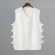 Load image into Gallery viewer, Thin Casual Cotton And Linen Vest
