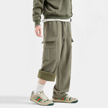 Load image into Gallery viewer, Warm Corduroy Straight-leg Trousers
