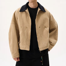 Load image into Gallery viewer, Retro Casual Zip-up Jacket
