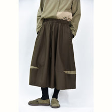 Load image into Gallery viewer, Women's Cracked Color Block Flower Tulip Skirt
