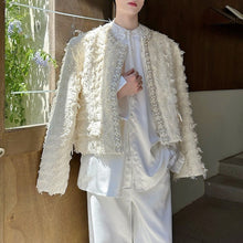 Load image into Gallery viewer, French-style Beaded Three-dimensional Embellished Cardigan
