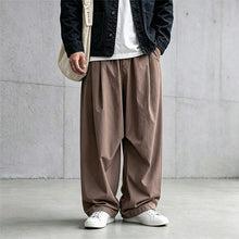 Load image into Gallery viewer, Japanese Lightweight Drawstring Straight-leg Casual Pants
