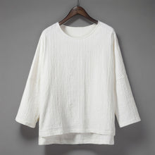 Load image into Gallery viewer, Cotton Linen Vintage Loose Thin Shirt
