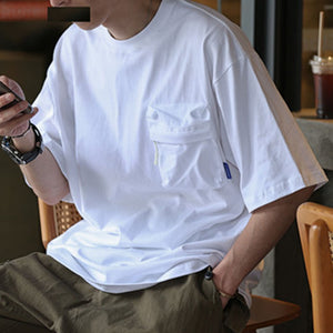 Loose Short Sleeve Dropped Shoulder T-Shirt