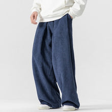 Load image into Gallery viewer, Corduroy Loose Straight Wide-leg Pants
