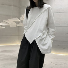 Load image into Gallery viewer, Irregular Long-sleeved Sweatshirt
